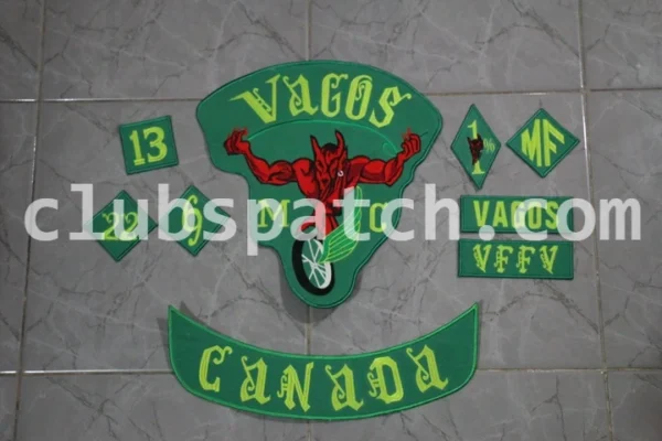 Vagos Embroidery Patch