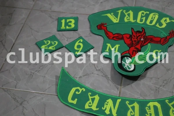 Vagos Embroidery Patch