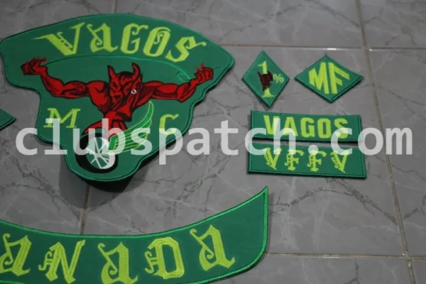 Vagos Embroidery Patch