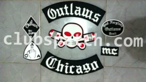 Outlaws Embroidery Patch