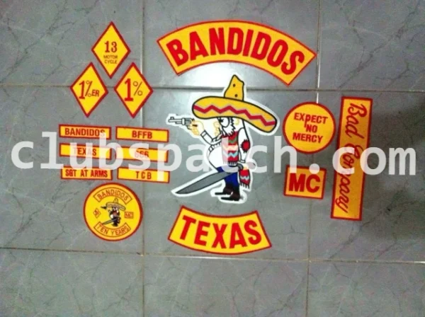 Bandidos Embroidery Patch