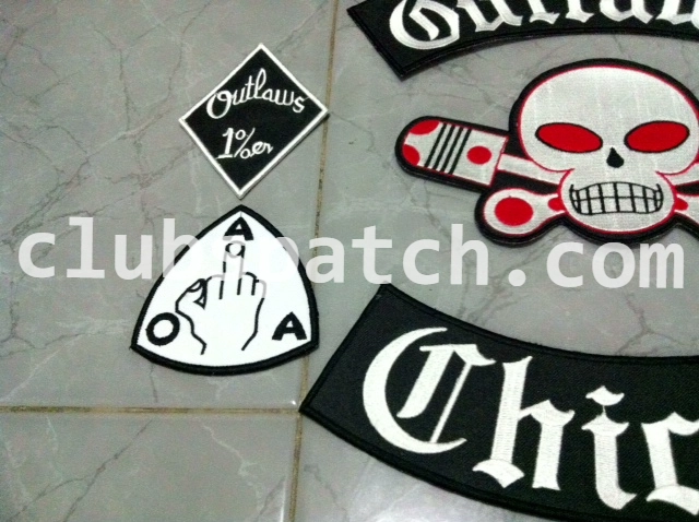 Outlaws Embroidery Patch