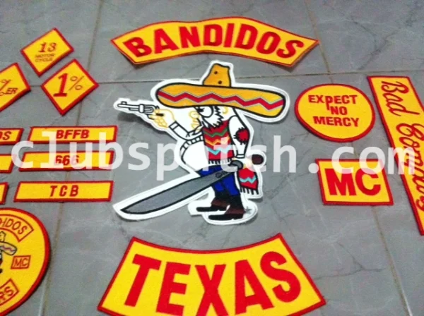 Bandidos Embroidery Patch