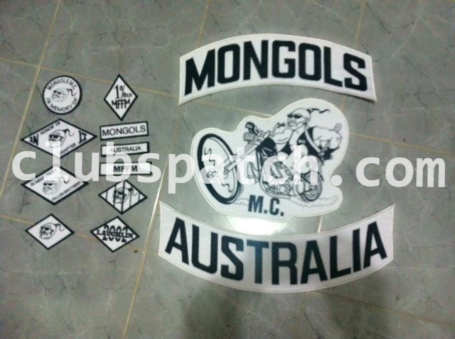 Mongols Embroidery Patch