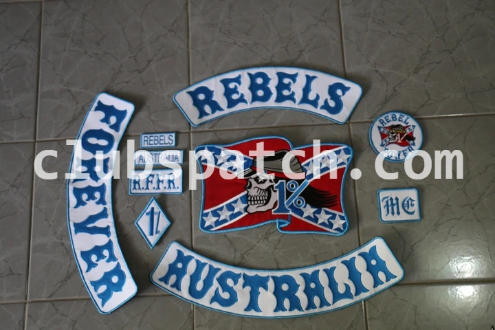 Rebels Australia Embroidery Patch