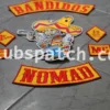 Bandidos Nomad Embroidery Patch - New Style